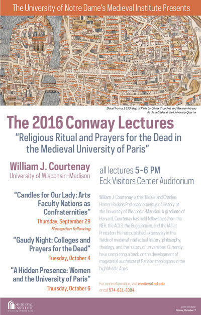 Conway Lectures Poster 2016