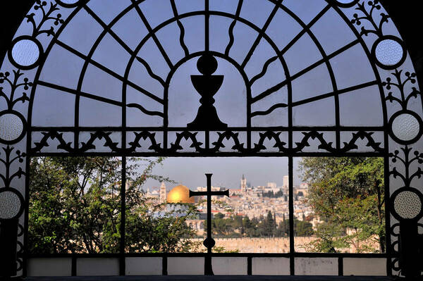 Image of Jerusalem from Notre Dame's Tantur Global Gateway
