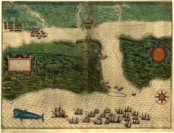 1589 map of San Augustini