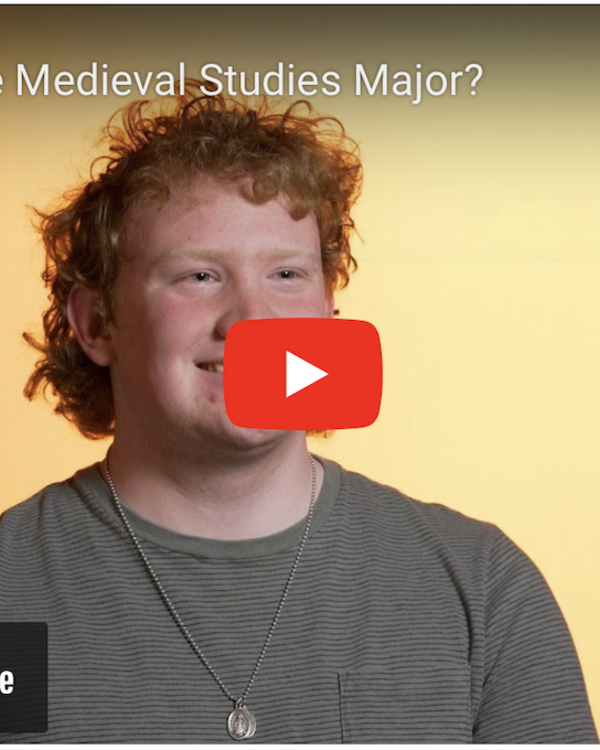 Medieval Studies major video