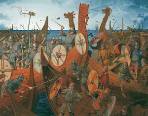 Battle Of Nesjar In 1016