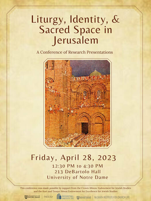 Jerusalem Conference program cover image