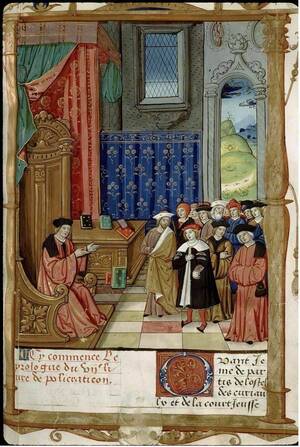 Étienne Colaud, “John of Salisbury teaching philosophy”